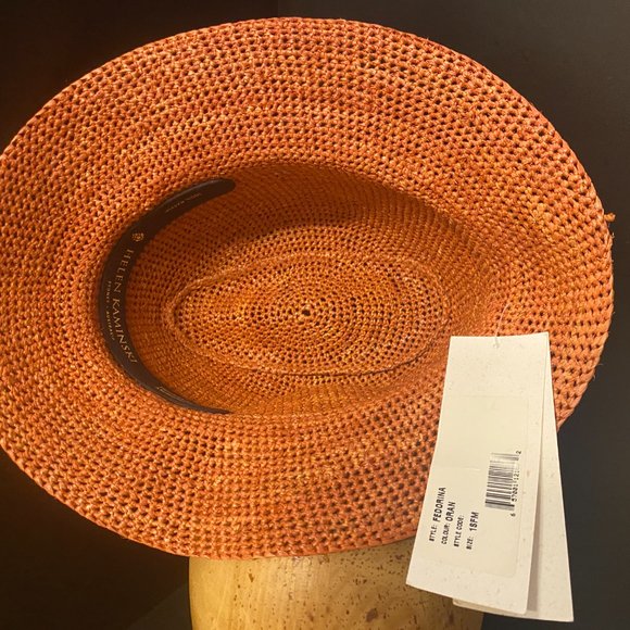 HAT SUMMER FEDORA WOVEN STYLE main image 4